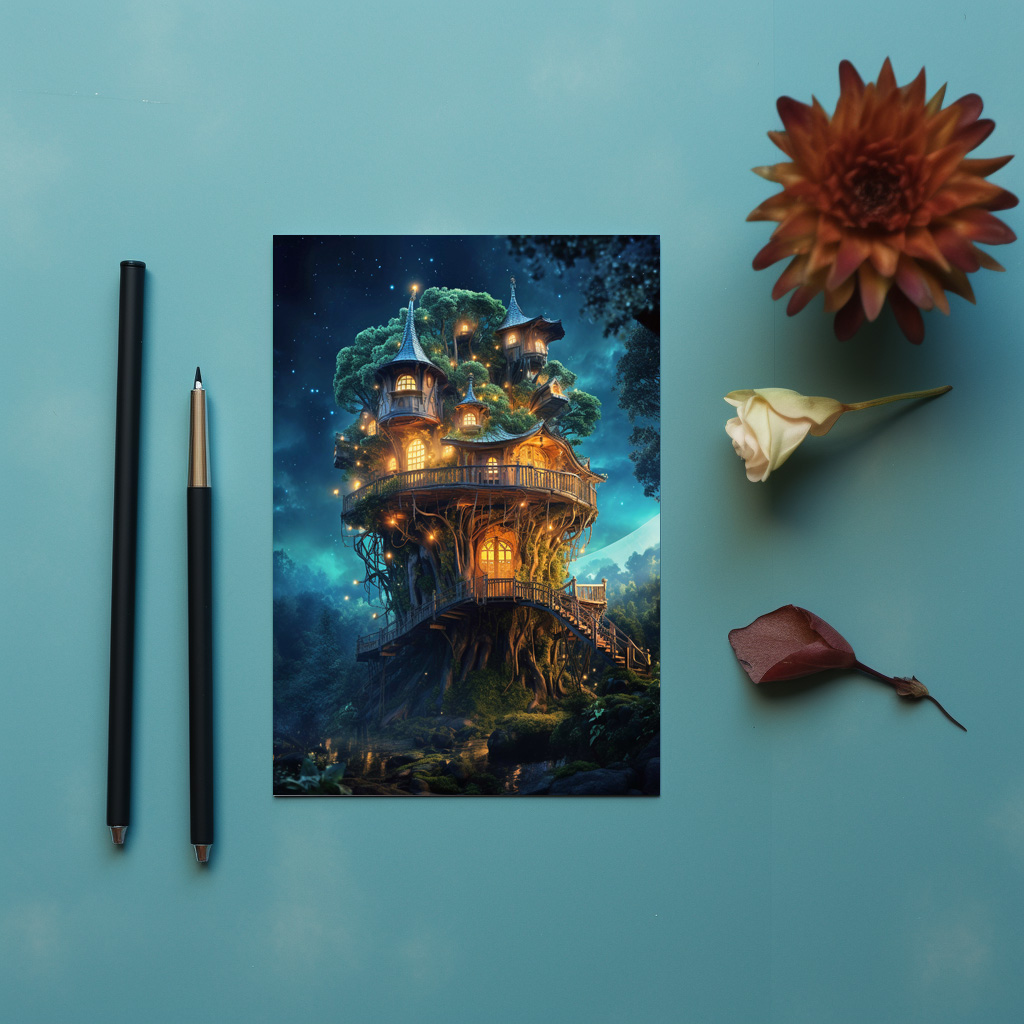 raxxa Postkarte: Die Wände atmen Geschichten