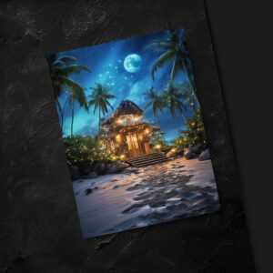 raxxa Postkarte: Es steht da wo du es brauchst und verschwindet wieder