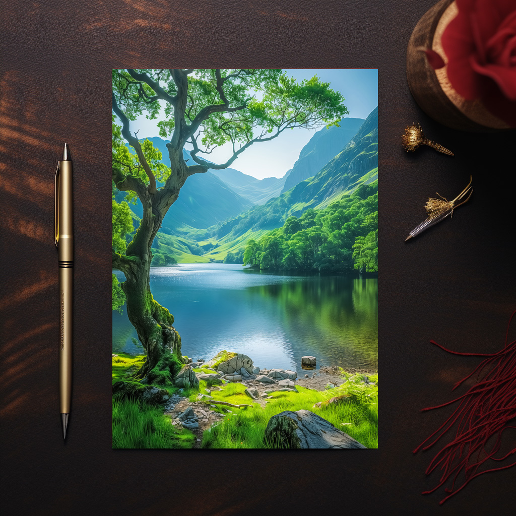 raxxa Postkarte: Bergtraum