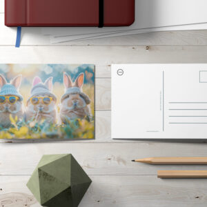 raxxa Postkarte: Ein Hase ohne Quatsch ist kein Hase