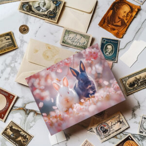 raxxa Postkarte: Flauschefell und große Sprünge