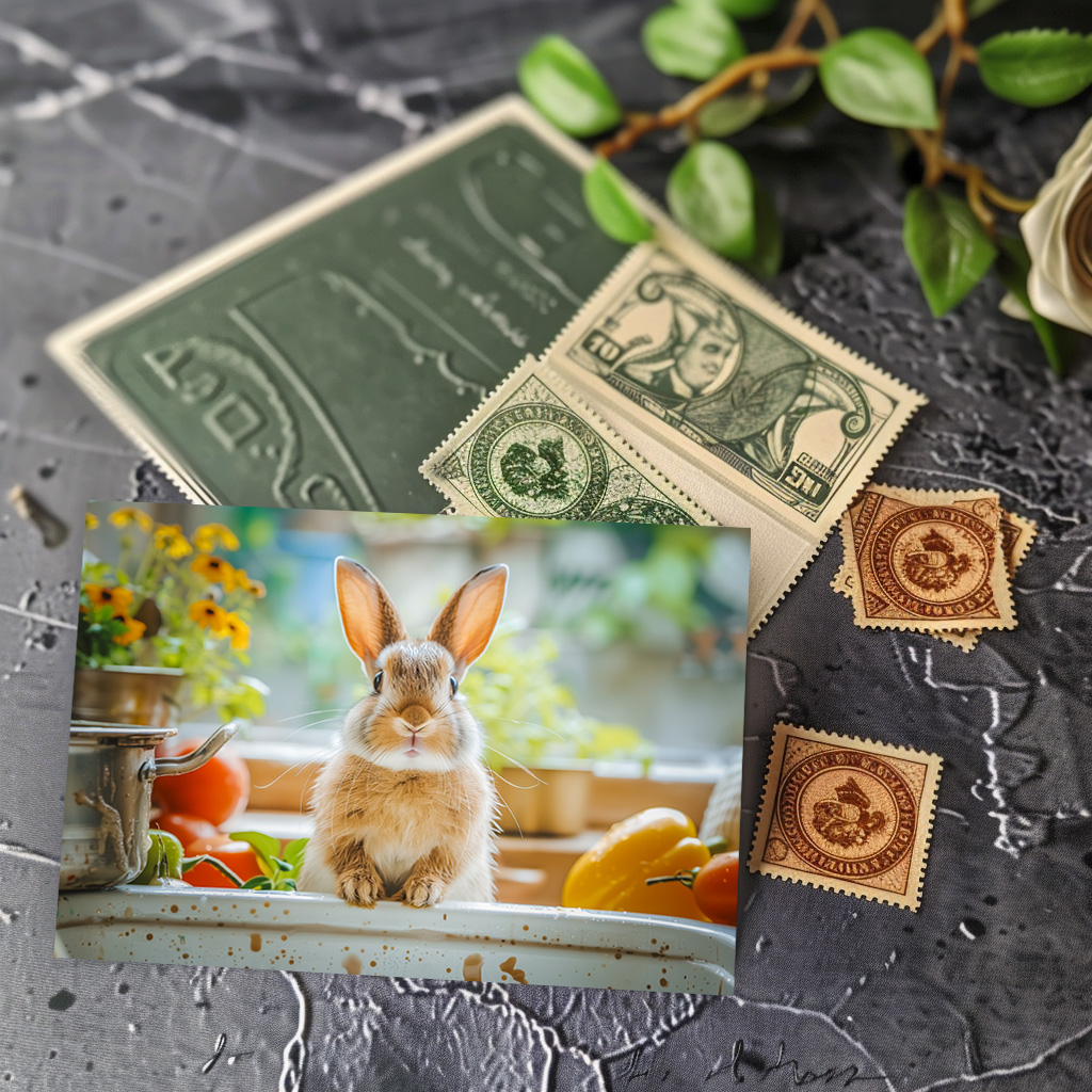 raxxa Postkarte: Karottenklau macht Laune