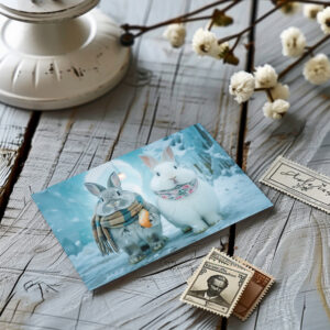 raxxa Postkarte: Möhren sind unsere Superkraft nö ich mag Brötchen