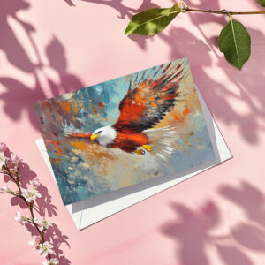 raxxa Postkarte: Die Schwingen des Adles