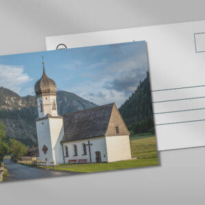 raxxa Postkarte: MariaHilf Kapelle Tannheim