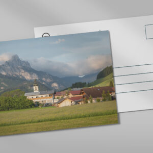 raxxa Postkarte: Tannheim Blick Rote Flüh