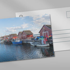 raxxa Postkarte: Alter Fischreihafen Boltenhagen 2