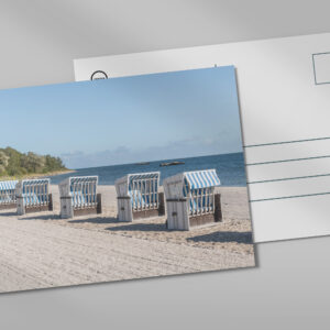 raxxa Postkarte: Am Strand Weiße Wick Boltenhagen 2