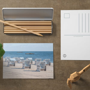 raxxa Postkarte: Am Strand Weiße Wick Boltenhagen