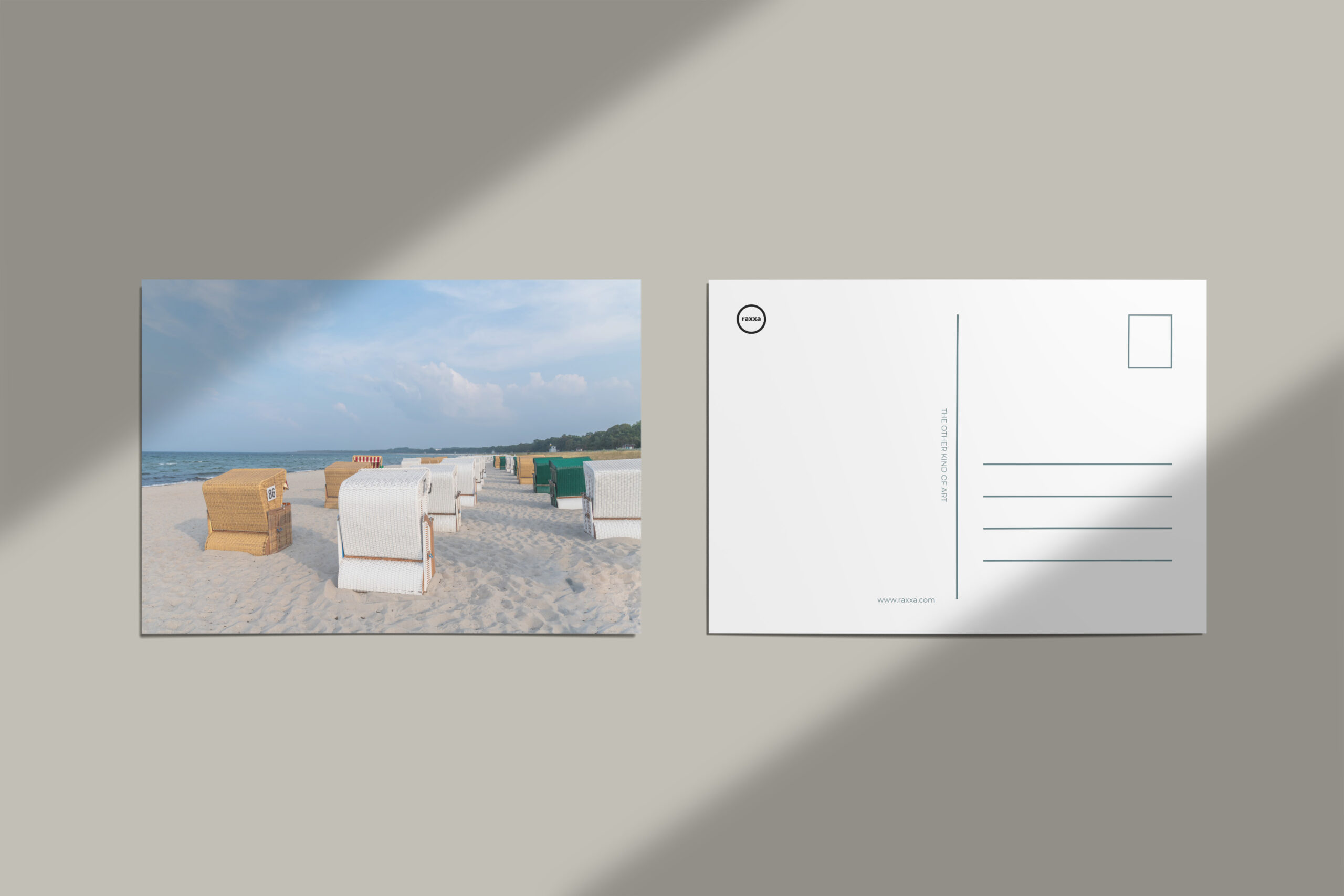 raxxa Postkarte: Strand Boltenhagen