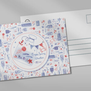 raxxa Postkarte: El tesoro encontrado en el fondo del mar