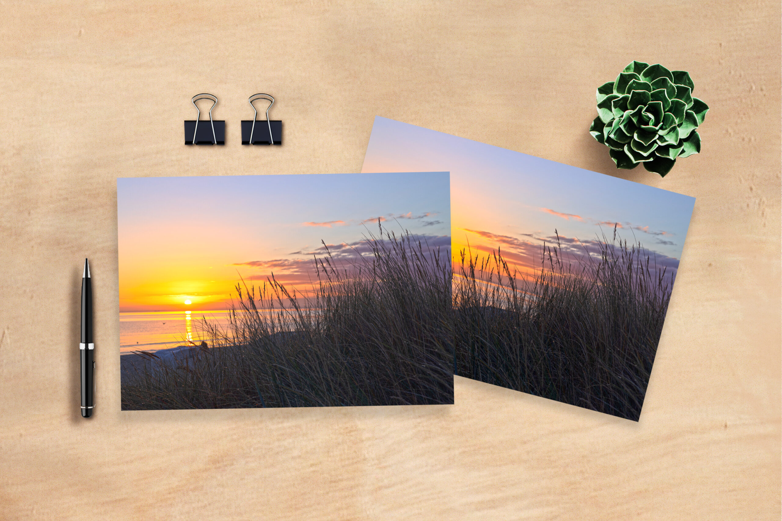 raxxa Postkarte: Früh morgens in Scharbeutz