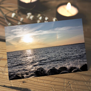 raxxa Postkarte: Morgenstimmung in Travemünde