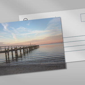 raxxa Postkarte: Abendstimmung in Travemünde