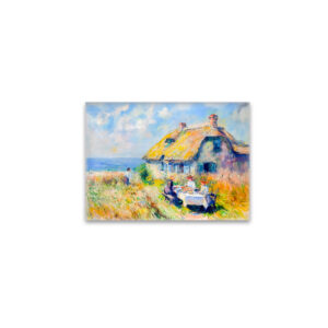 raxxa Glas-Magnet: Picnic by the Sea Impressionist Artwork