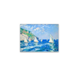 raxxa Glas-Magnet: Sailboats on Calm Waters Impressionist Painting