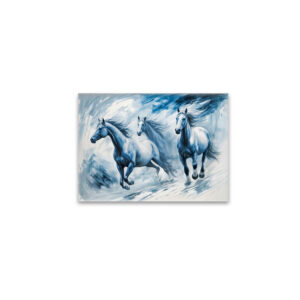 raxxa Glas-Magnet: Wild Horses Running Through Waves