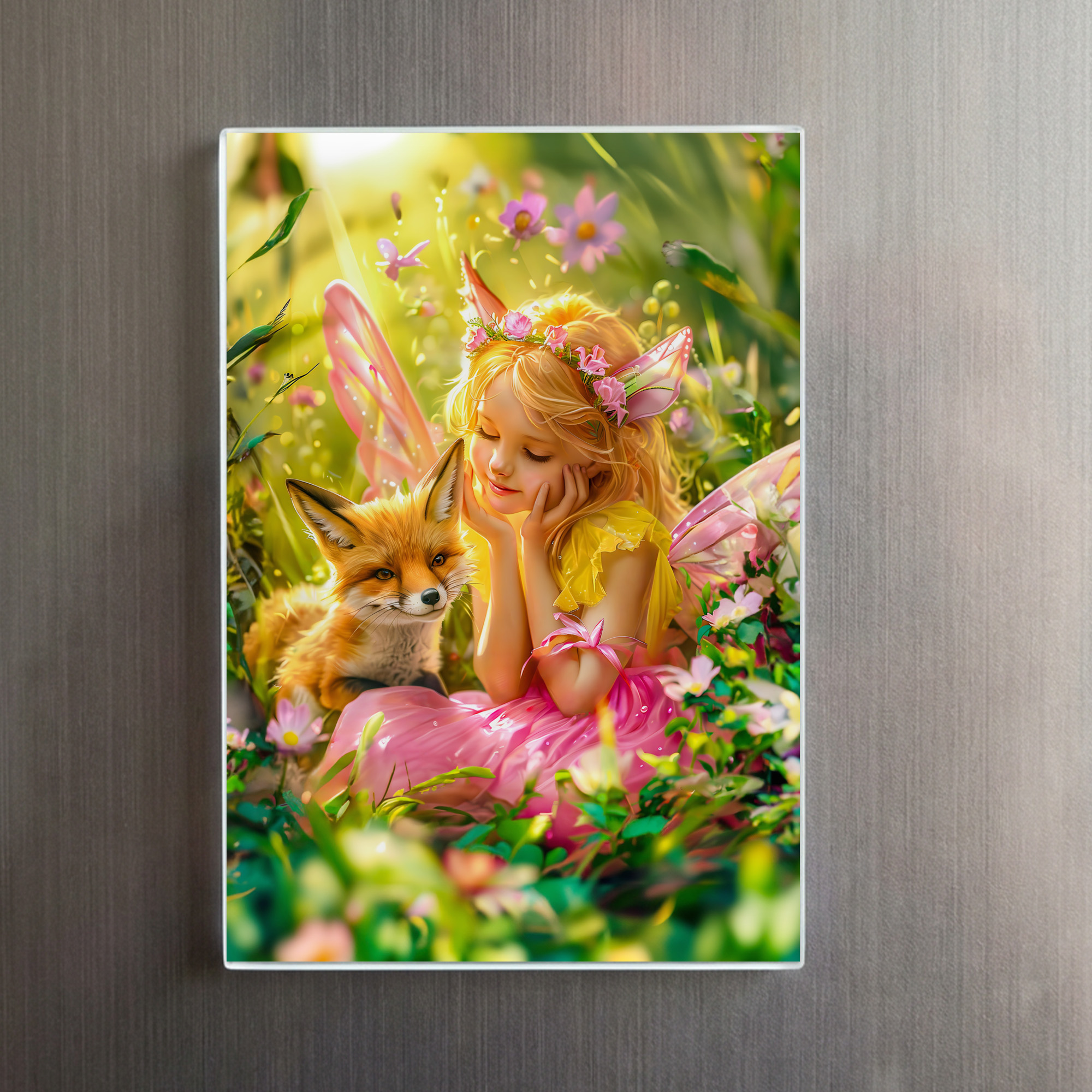 raxxa Glas-Magnet: Summer Fairy and Playful Fox - immagine 2