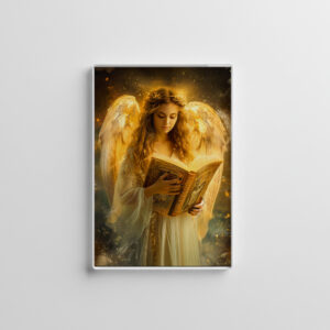 raxxa Glas-Magnet: Divine Wisdom Angel with Bible