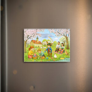 raxxa Glas-Magnet: Easter Egg Hunt in Park