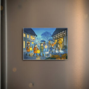 raxxa Glas-Magnet: Lantern Parade for St Martins Day
