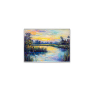 raxxa Glas-Magnet: Tranquil Havel Havelland River at Dusk