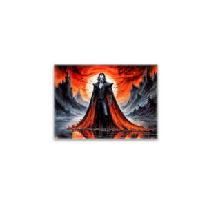 raxxa Glas-Magnet: Vampire in Red Moonlight