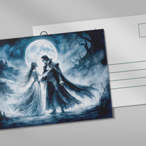 raxxa Postkarte: Vampire Love Under Moonlit Sky