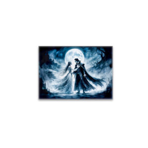 raxxa Glas-Magnet: Vampire Love Under Moonlit Sky