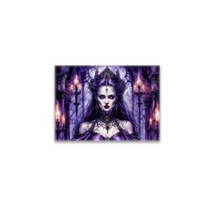 raxxa Glas-Magnet: Vampire Queen in Gothic Castle