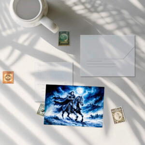 raxxa Postkarte: Vampire Knight Rides Through Stormy Night