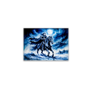raxxa Glas-Magnet: Vampire Knight Rides Through Stormy Night