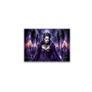 raxxa Glas-Magnet: Vampire Queen in Gothic Castle