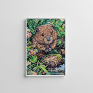 raxxa Glas-Magnet: Little Beaver by Creek Bank