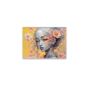 raxxa Glas-Magnet: Enchanted Flower Nymph in Bloom