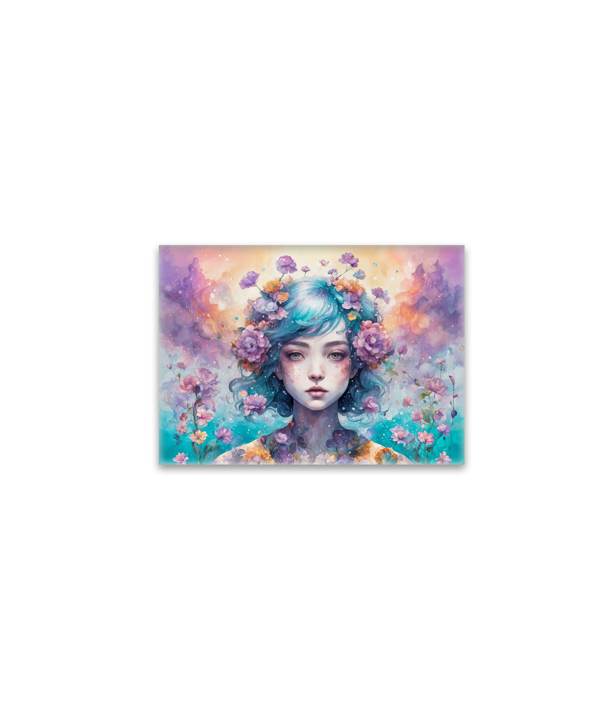 raxxa Glas-Magnet: Mystic Fairy in Flower Crown