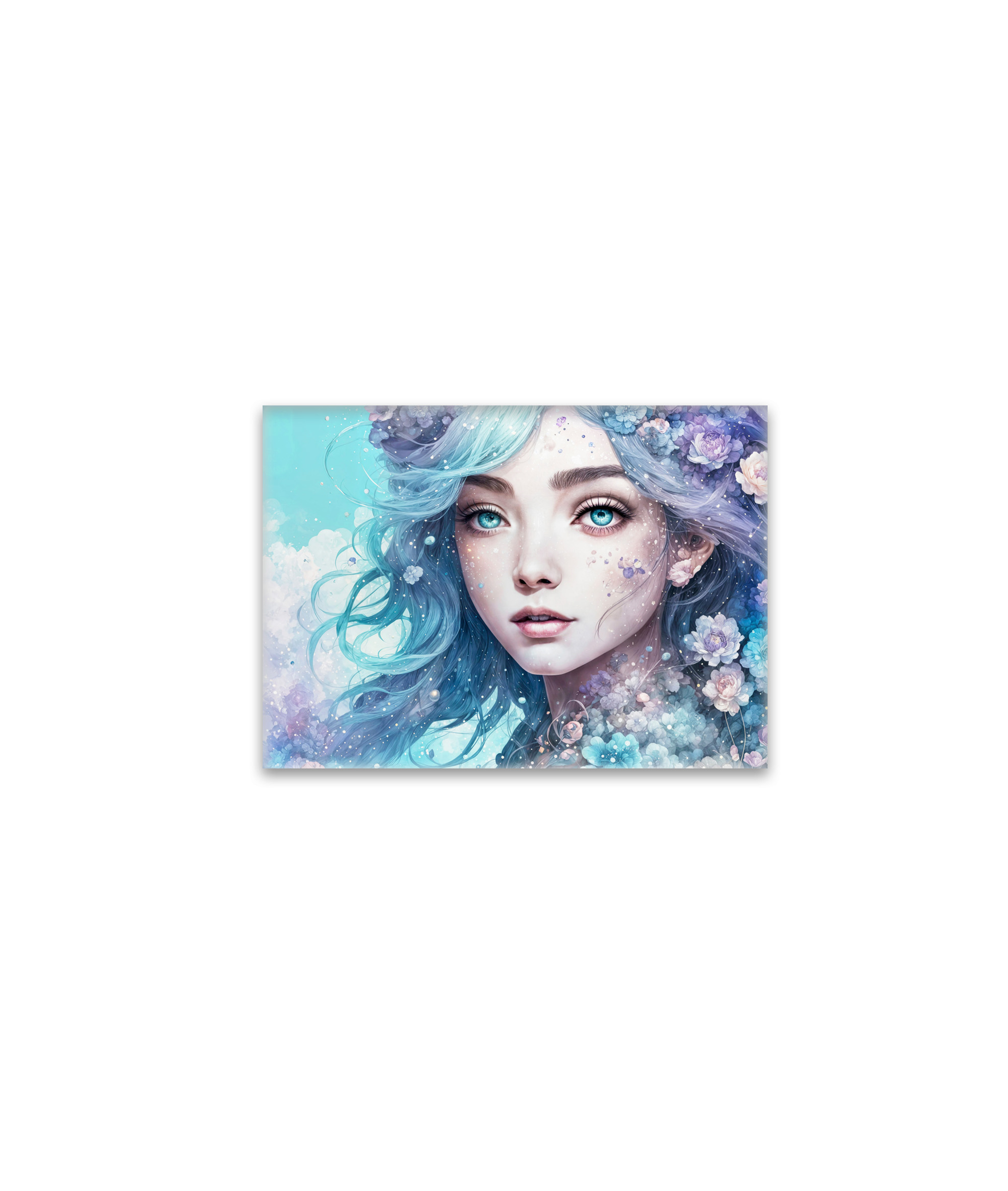 raxxa Glas-Magnet: Mystic Fairy in Flower Crown