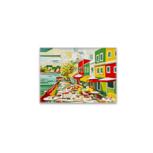 raxxa Glas-Magnet: Cubist Café by the Waterfront