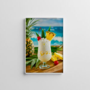raxxa Glas-Magnet: Pina Colada Tropical Classic