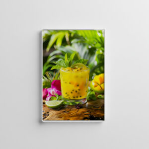 raxxa Glas-Magnet: Passion Fruit Mojito Yellow Drink