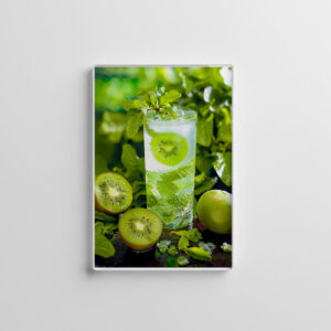 raxxa Glas-Magnet: Kiwi Mint Fizz Green Refreshment