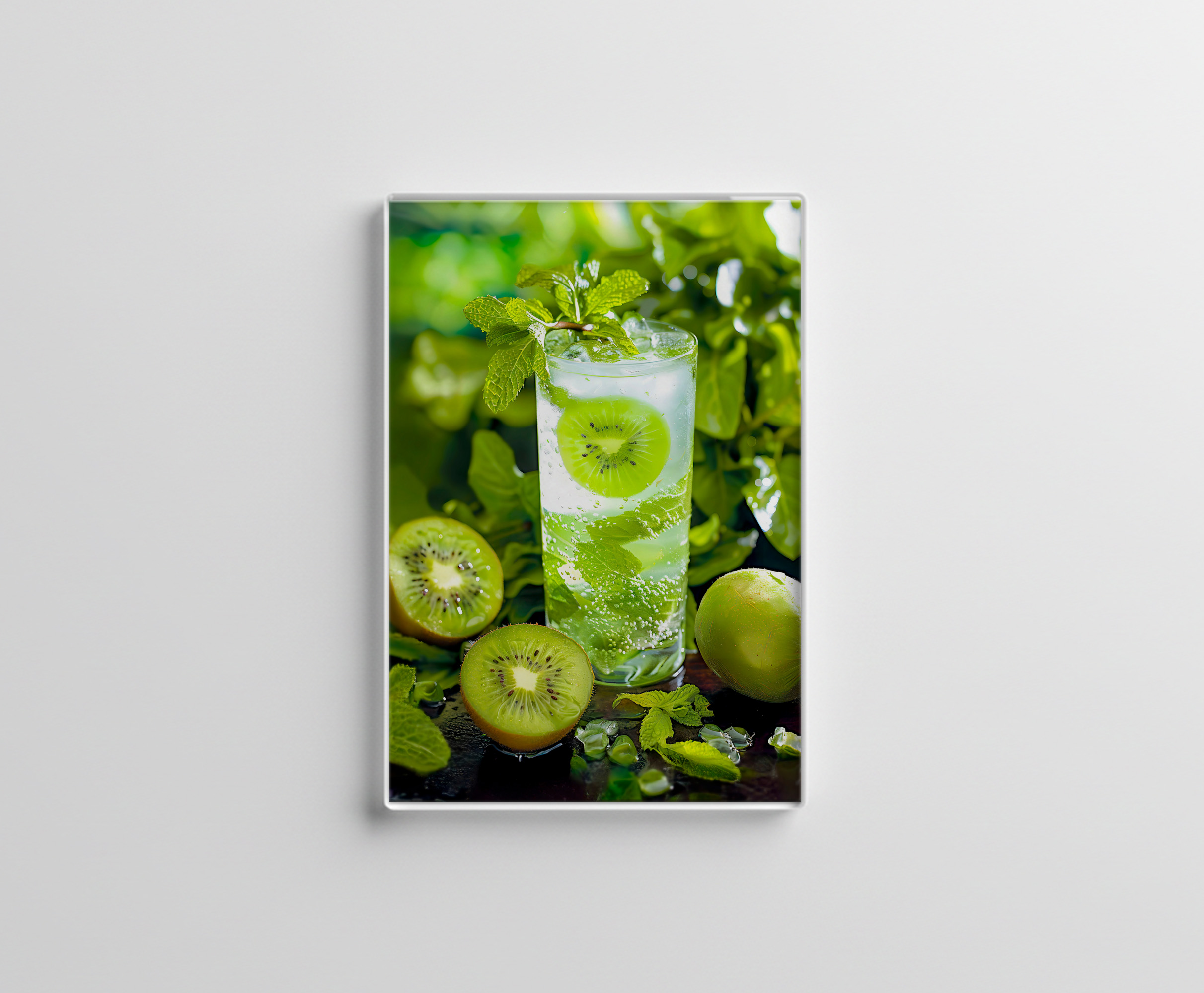 raxxa Glas-Magnet: Kiwi Mint Fizz Green Refreshment