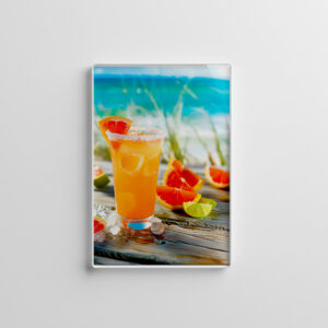 raxxa Glas-Magnet: Grapefruit Margarita Beach Drink