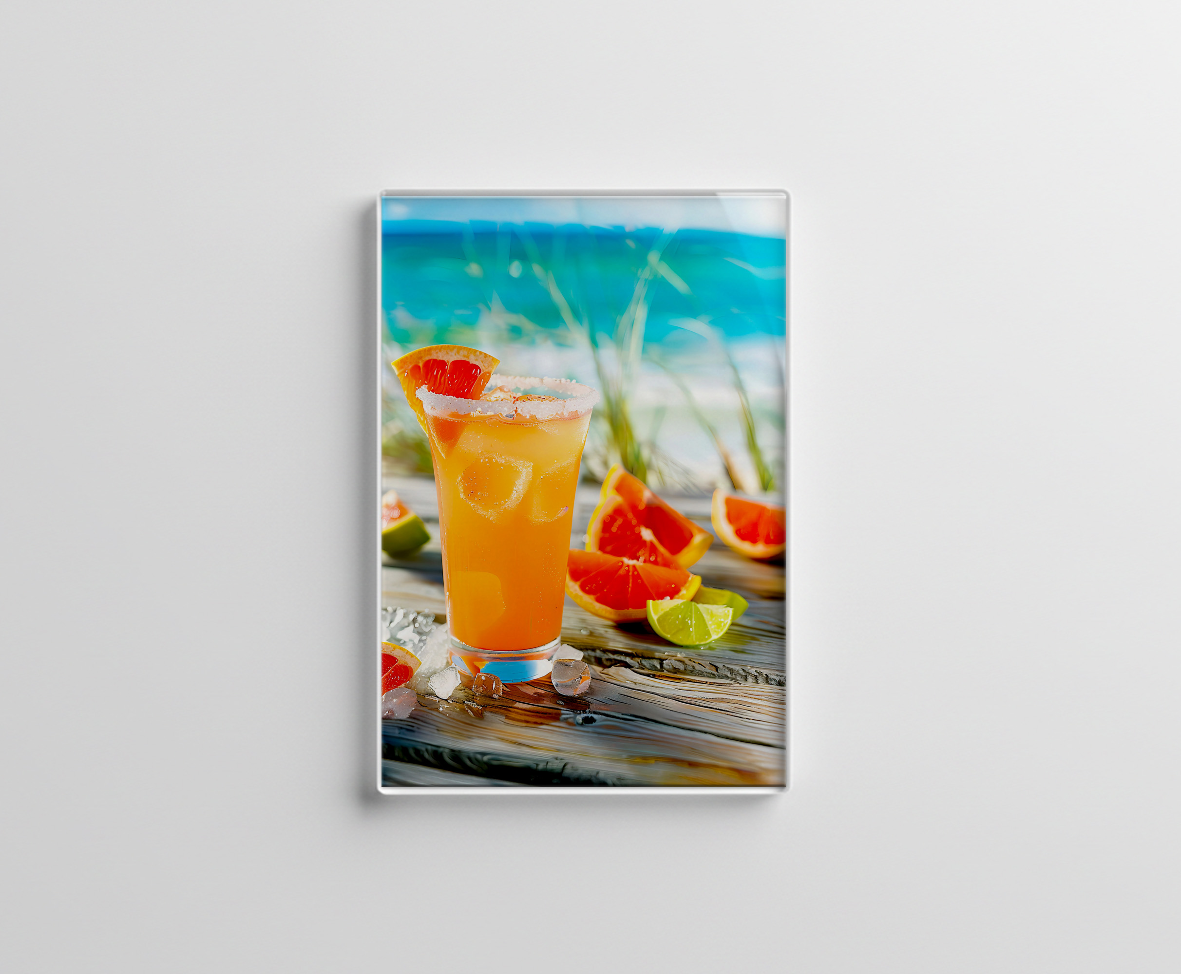 raxxa Glas-Magnet: Grapefruit Margarita Beach Drink