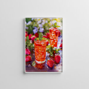 raxxa Glas-Magnet: Strawberry Daiquiri Summer Dream