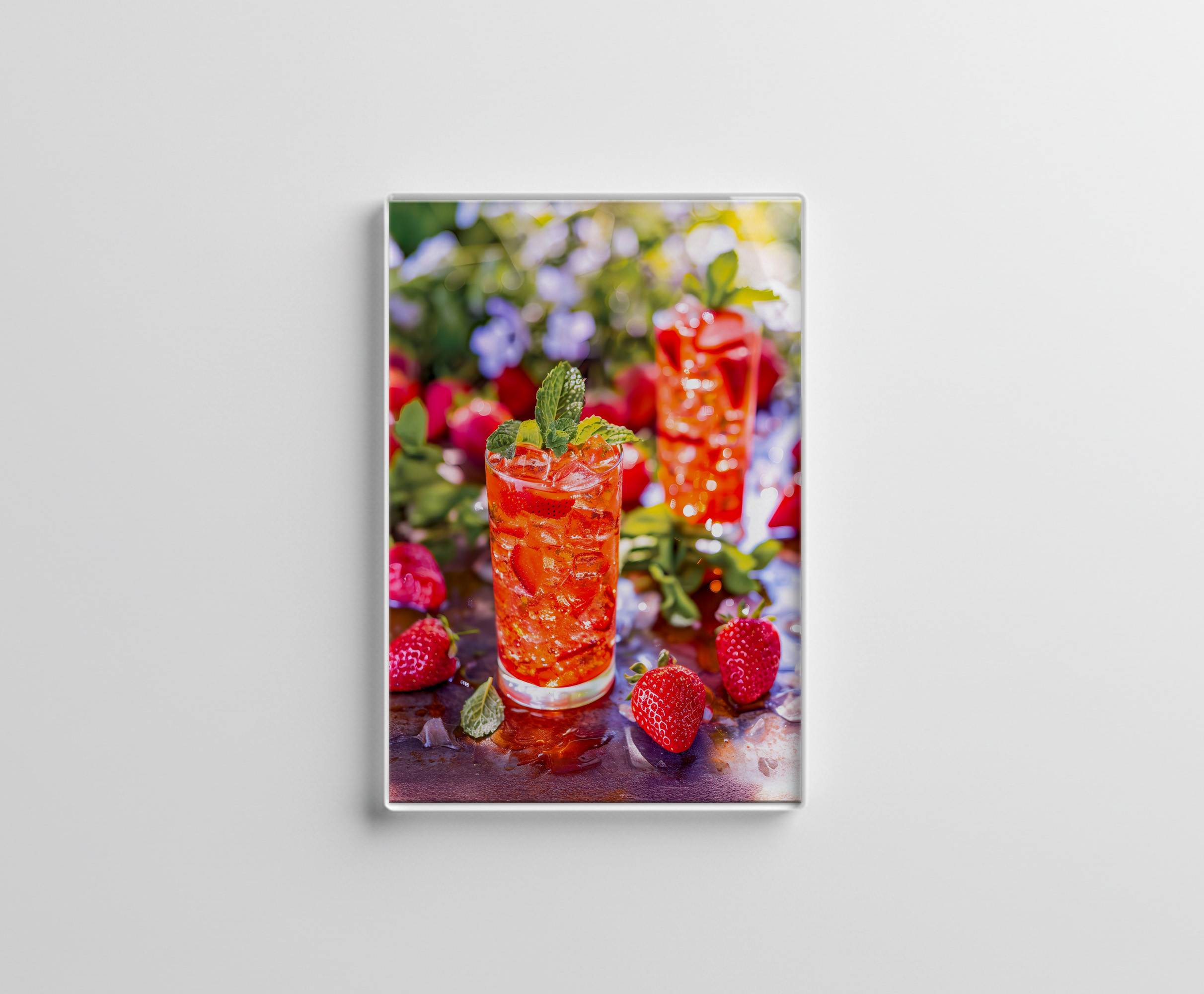 raxxa Glas-Magnet: Strawberry Daiquiri Summer Dream