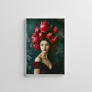 raxxa Glas-Magnet: Tropical Dragon Fruit Fashion Concept
