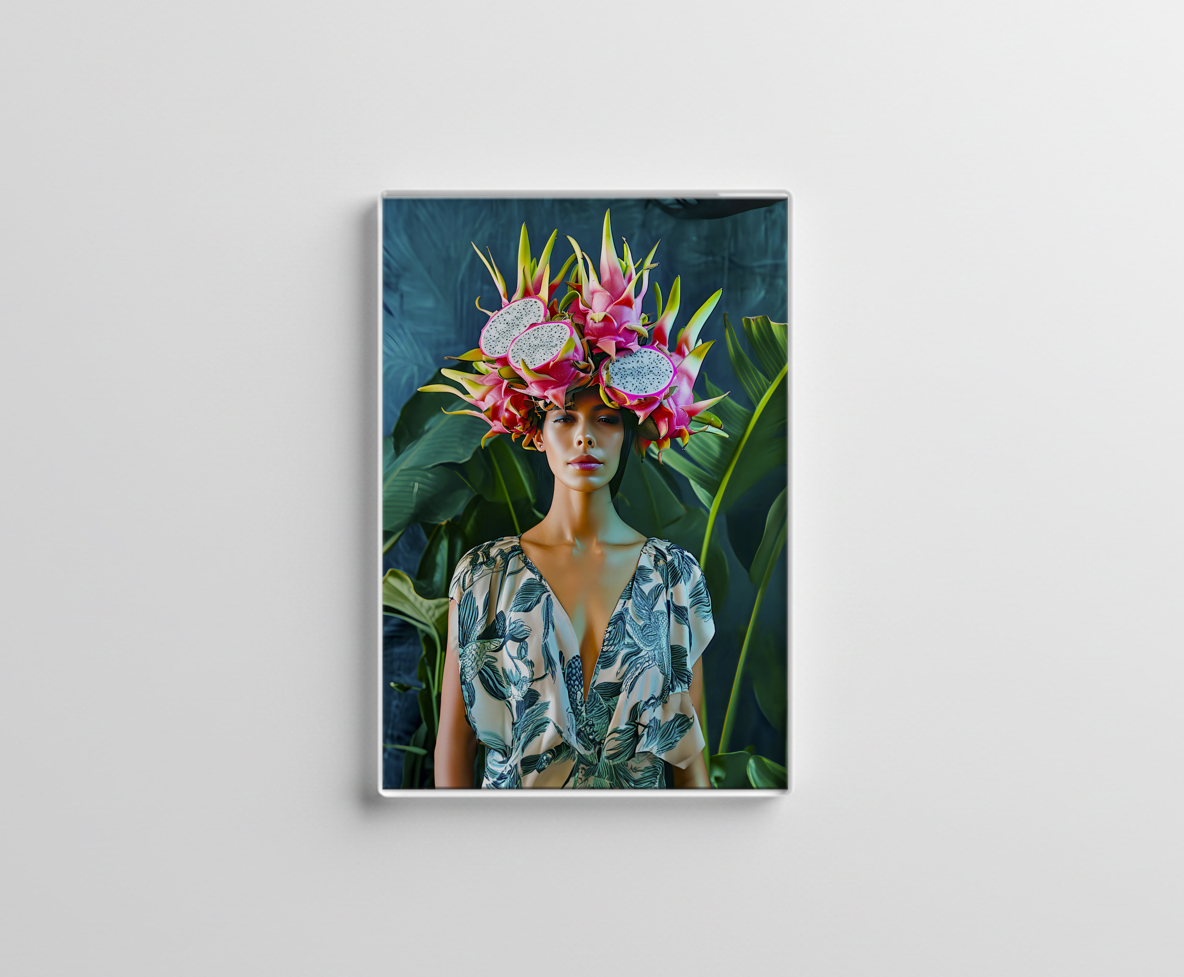 raxxa Glas-Magnet: Tropical Dragon Fruit Fashion Concept