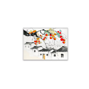 raxxa Glas-Magnet: Ripe Apples in a chinese Mountain Village