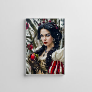 raxxa Glas-Magnet: Snow White Holding the Poisoned Apple